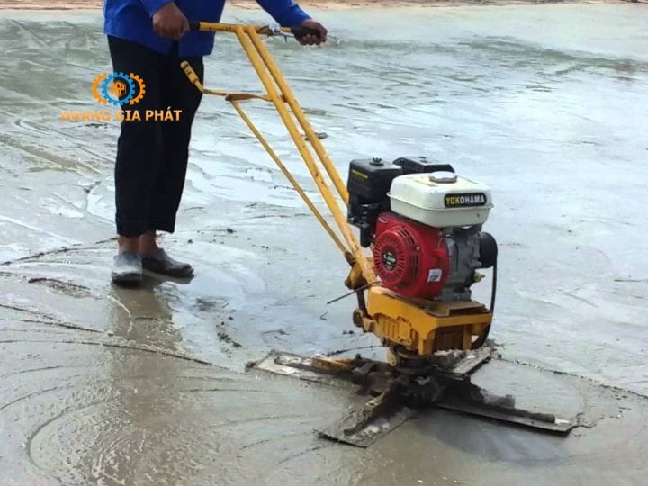 Ứng dụng máy xoa nền bê tông trong xây dựng
