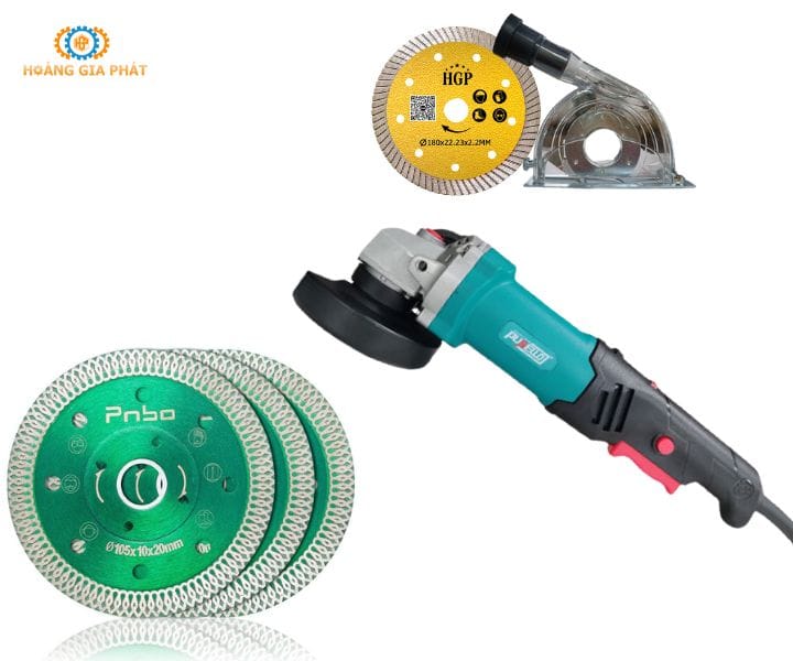 Máy cắt kết hợp lưỡi cắt kim cương