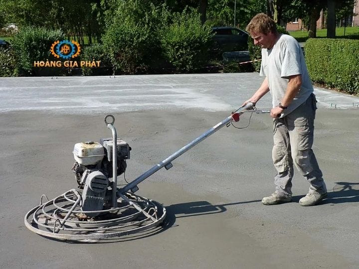 Đặc trưng của máy xoa bê tông