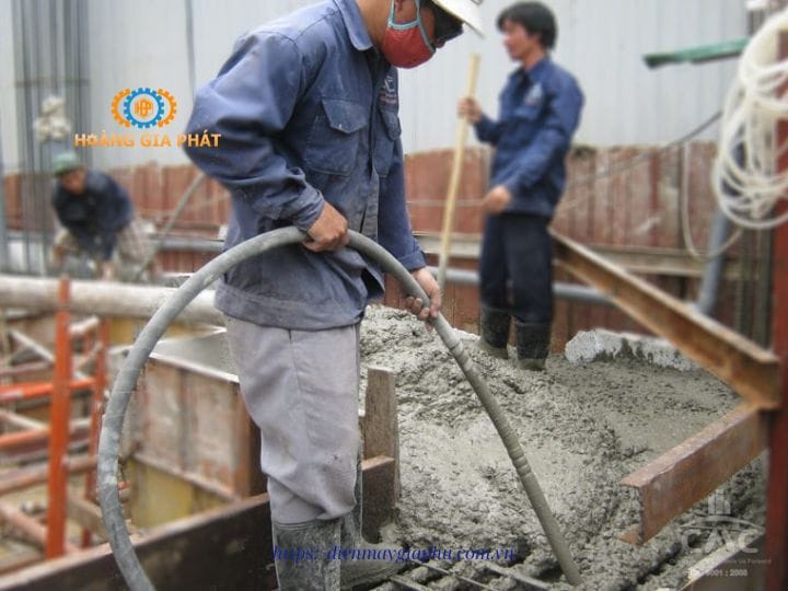 Lưu ý khi chọn dây đầm dùi bê tông cho công trình