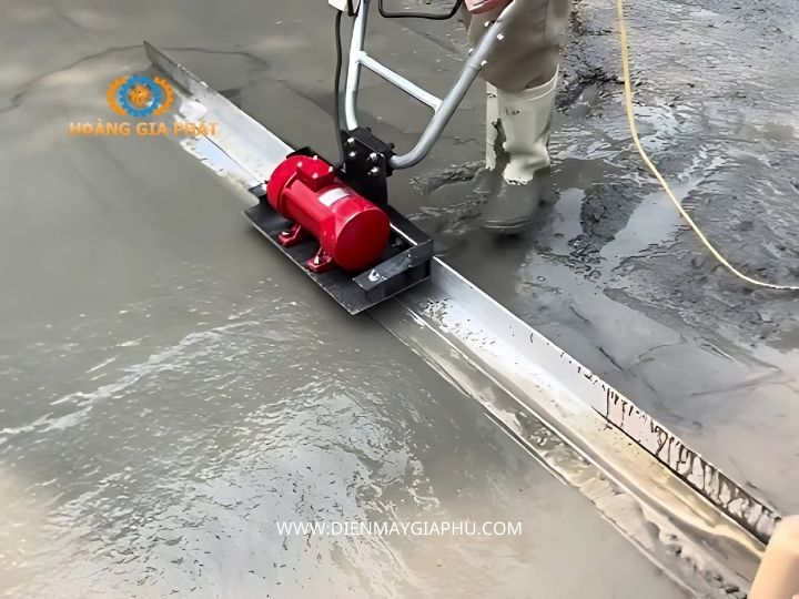 Thước nhôm máy đầm thước