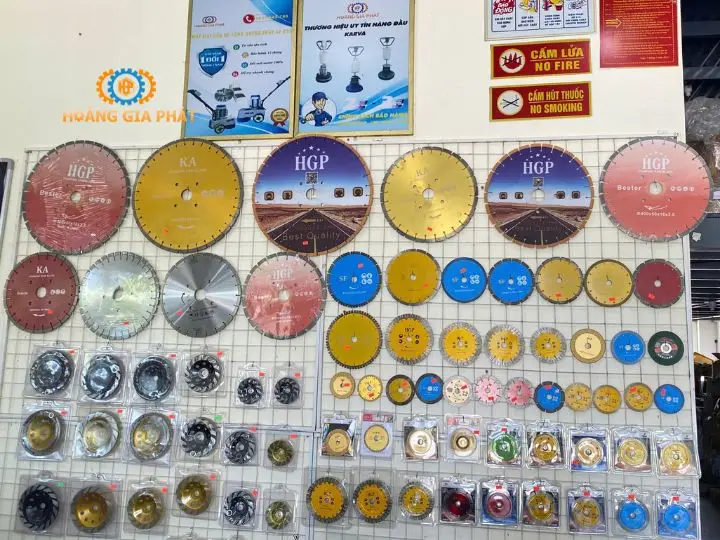 Điện Máy Gia Phú - Đơn vị cung cấp đĩa cắt, lưỡi cắt đá giá tốt, chất lượng