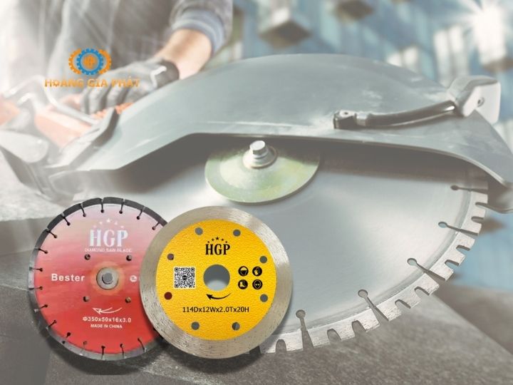 Lưỡi cắt, đĩa cắt đá chuyên dùng để cắt và gia công đá tự nhiên  