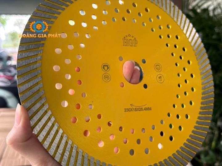 Lưỡi cắt gạch cắt đá 230mm