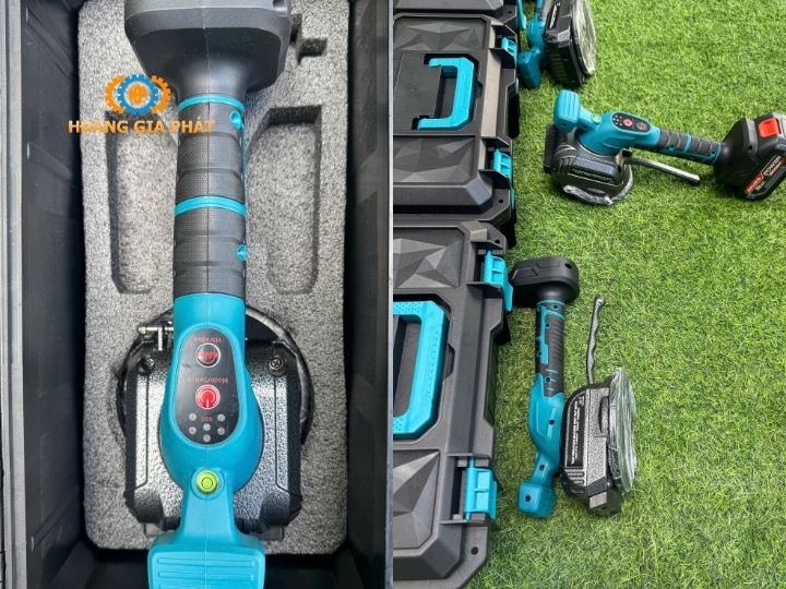Ứng dụng nổi bật khi sử dụng máy đầm rung ốp lát trong thi công